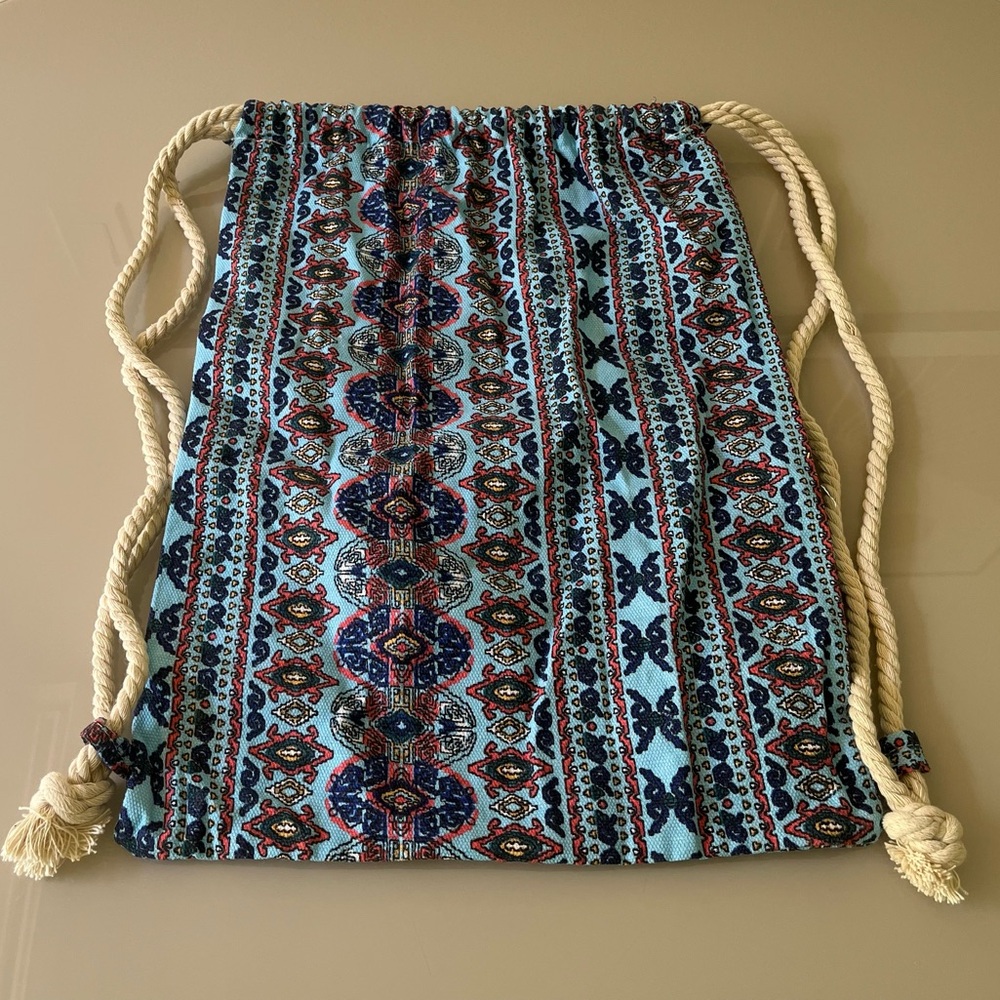 Colorful Drawstring Bag Backpack - image 5